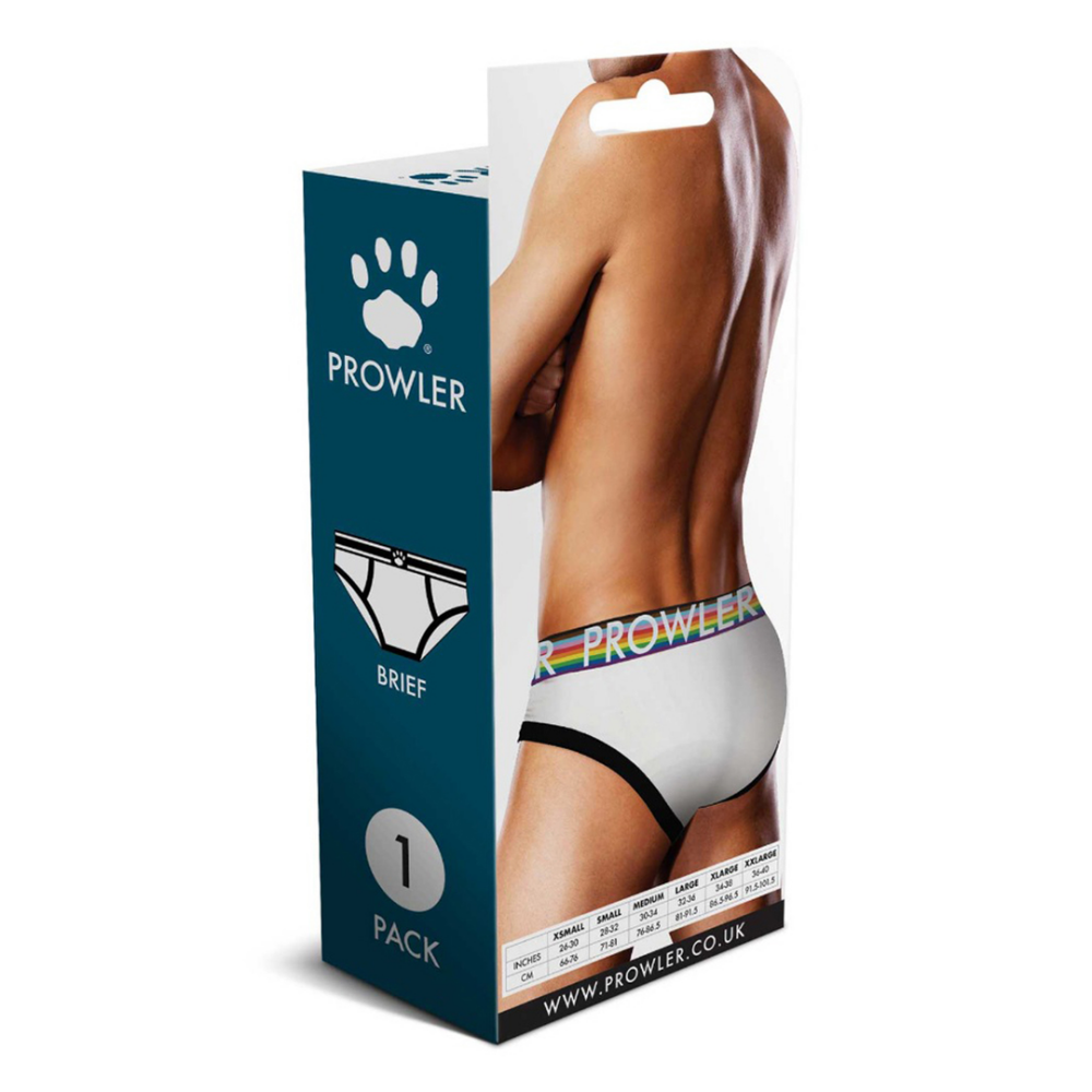 Oversized Paw Brief - S - Wit - Afbeelding 3