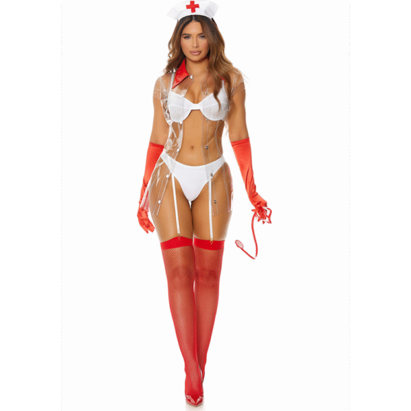 Nurse Me - Sexy Nurse Costume - M/L - Afbeelding 3