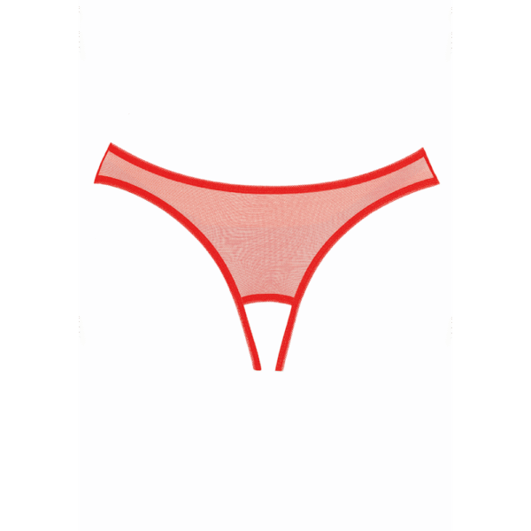 Exposé - Panty - One Size - Rood - Afbeelding 2