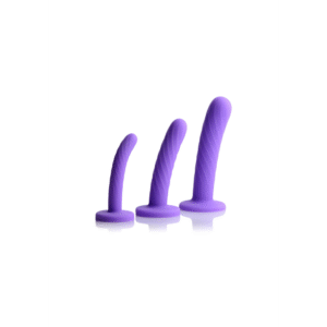 Tri-Play - 3-delige Siliconen Dildo Set
