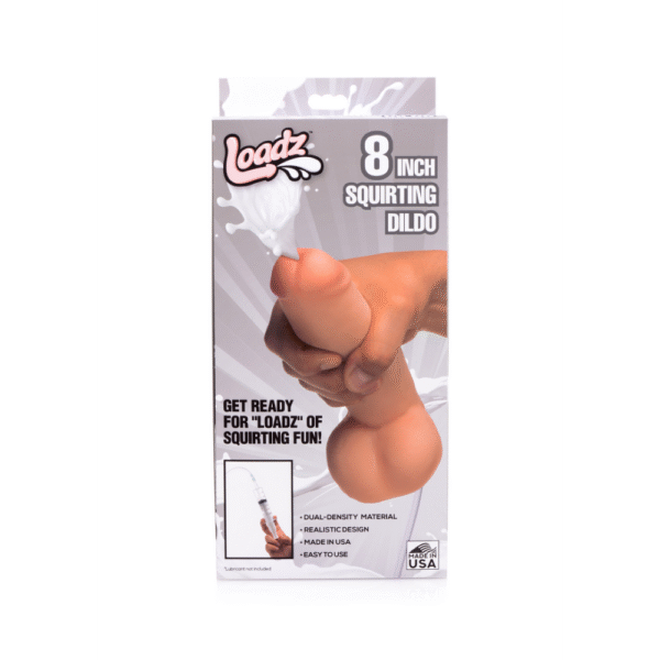Realistische Dual Density Squirting Dildo - 8 / 20,5 cm - Afbeelding 3