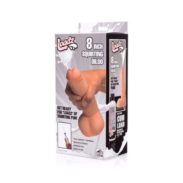 Realistische Dual Density Squirting Dildo - 8 / 20,5 cm - Afbeelding 4
