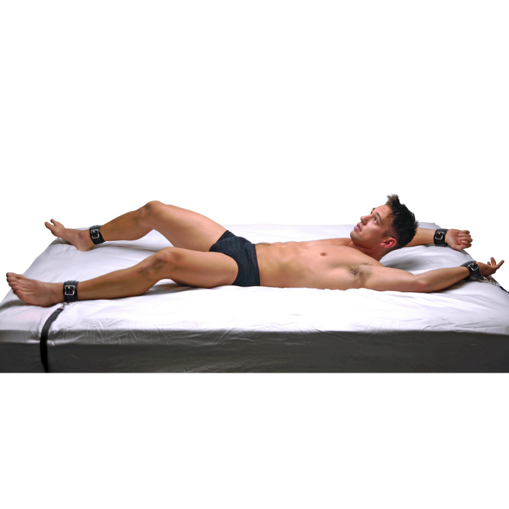 Lederen Bedbeperkingsset - Afbeelding 3