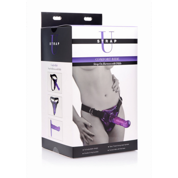 Comfort Ride - Strap On Harness met Dildo - Afbeelding 2