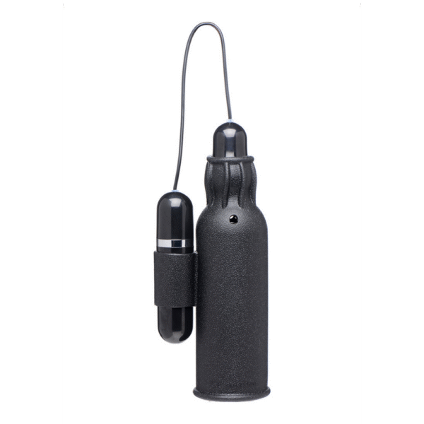 Lightning Stroke - Siliconen Stroker met Vibrerende Bullet - Afbeelding 3