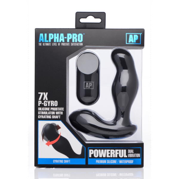P-Gyro - Prostate Stimulator met Rotating Shaft en 7 Snelheden - Afbeelding 2