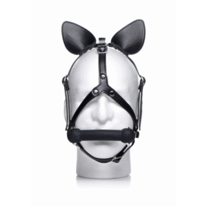 Dark Horse - Pony Hoofbril met Siliconen Bit