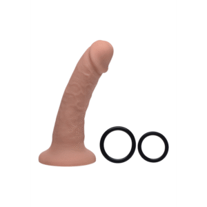 Seducer - Siliconen Dildo met Harness - 7 / 18 cm