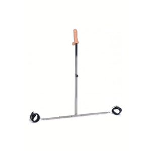 Squat - Spreader Bar met Enkelmanchetten en Anale Dildo