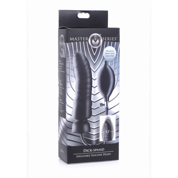 Dick-Spand - Opblaasbare Siliconen Dildo - Afbeelding 2