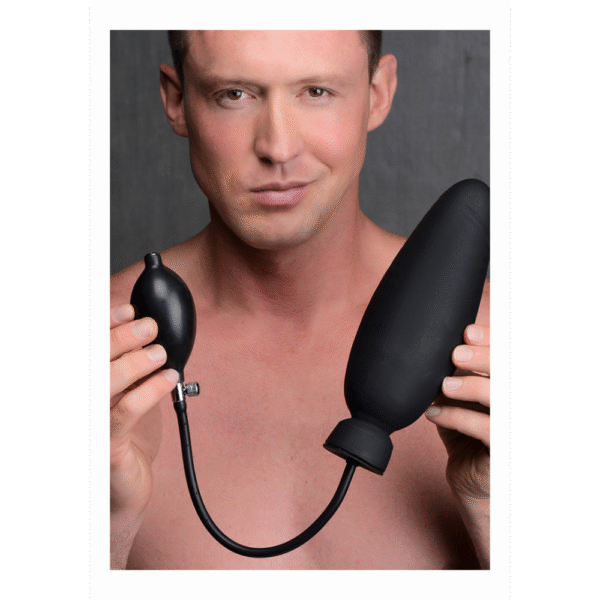 Dick-Spand - Opblaasbare Siliconen Dildo - Afbeelding 3