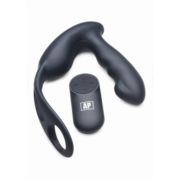 Melk- en Vibrerende Prostaatmassager + Harnas met 7 Snelheden