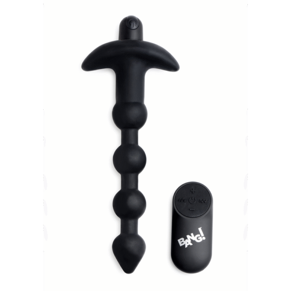 Vibrerende Silicone Anale Ballen en Afstandsbediening