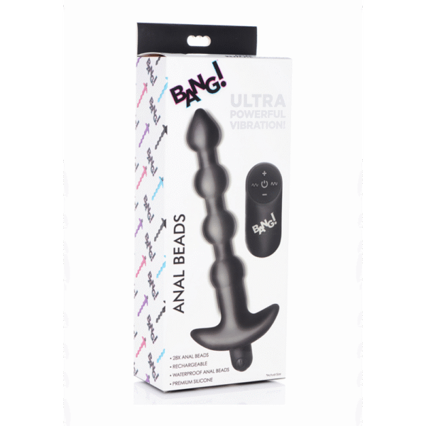 Vibrerende Silicone Anale Ballen en Afstandsbediening - Afbeelding 2