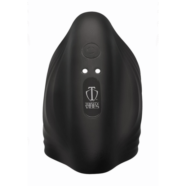 Pleasure Stroke - Vibrerende Siliconen Penis Sleeve - Afbeelding 4