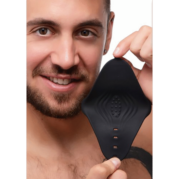 Pleasure Stroke - Vibrerende Siliconen Penis Sleeve - Afbeelding 5