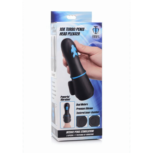 Turbo Siliconen Penis Hoofd Pleaser - Afbeelding 2