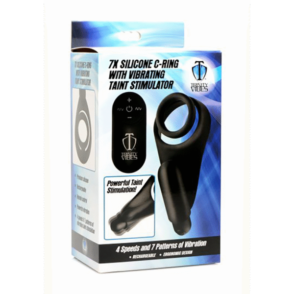 Silicone Vibrerende Cockring - Afbeelding 2