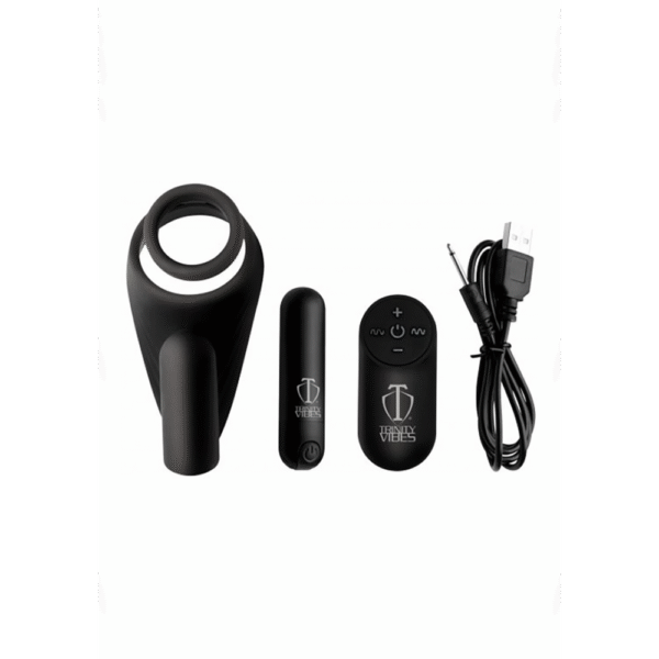Silicone Vibrerende Cockring - Afbeelding 4