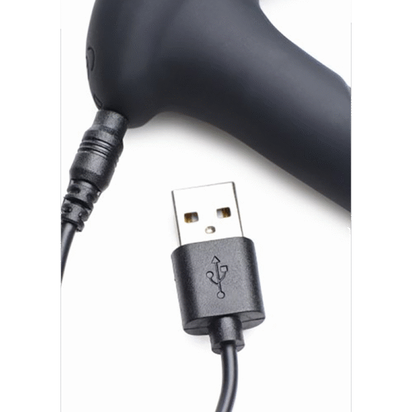 AT Power - Prostate Stimulator Holle Prostate Plug met Afstandsbediening en 7 Snelheden - Afbeelding 4