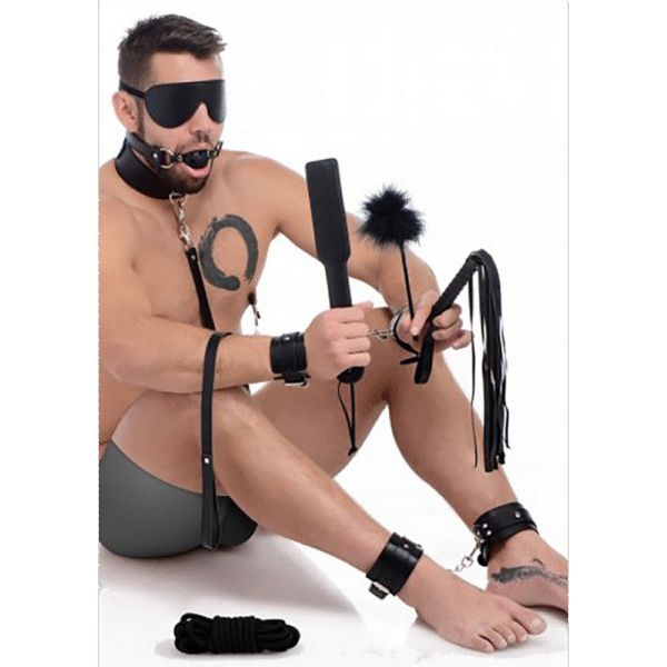 Deluxe 10-delige bondage set - Afbeelding 4
