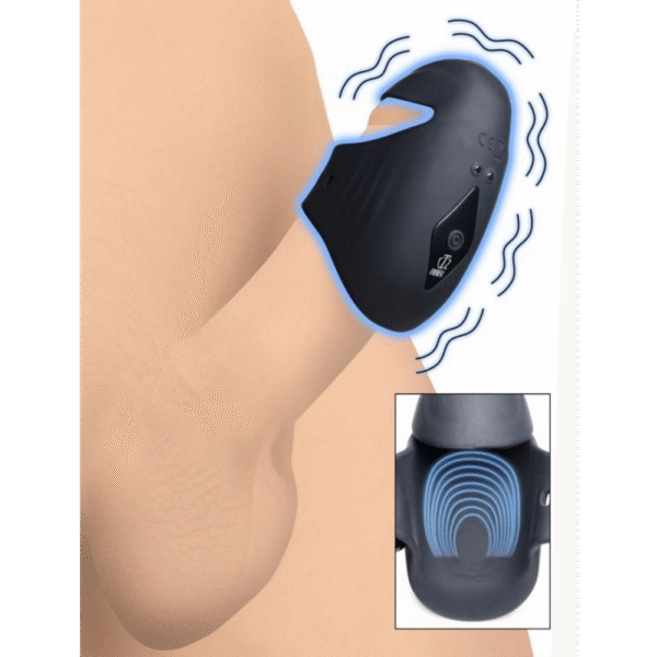 Vibrerende Siliconen Penis Sleeve - Afbeelding 3