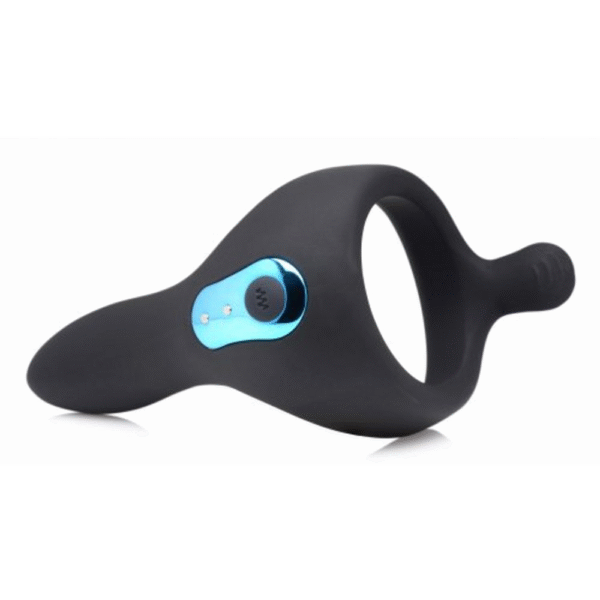 Power Taint - Siliconen Cock- en Ballring met Afstandsbediening - Afbeelding 3