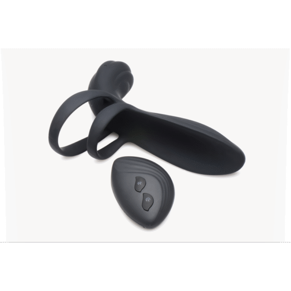 Siliconen Vibrerende Penis Sleeve met Afstandsbediening