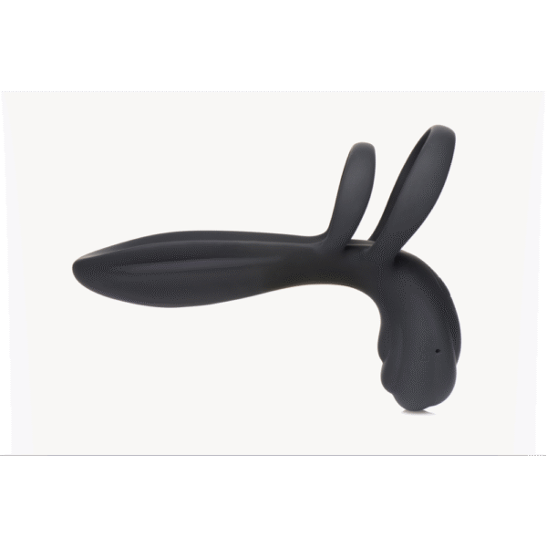 Siliconen Vibrerende Penis Sleeve met Afstandsbediening - Afbeelding 4