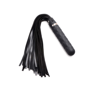 Vibra-Lasher - Vibrerende Silicone Dildo Flogger