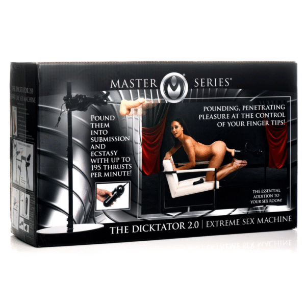 De Dicktator 2.0 Extreme Sex Machine - Zwart - Afbeelding 2