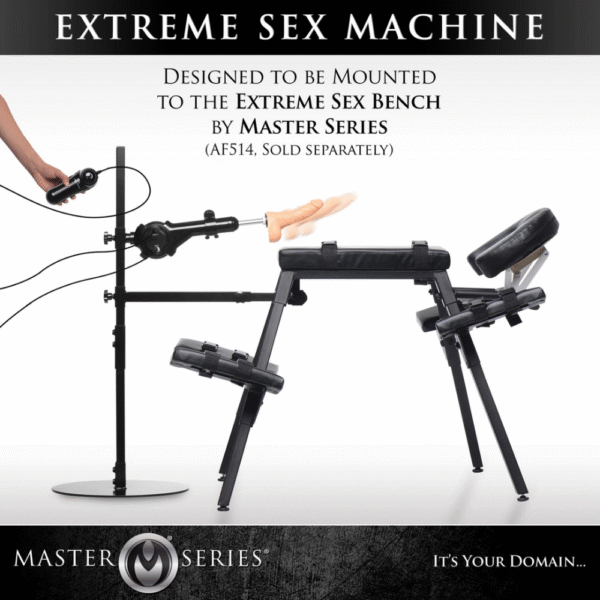 De Dicktator 2.0 Extreme Sex Machine - Zwart - Afbeelding 5