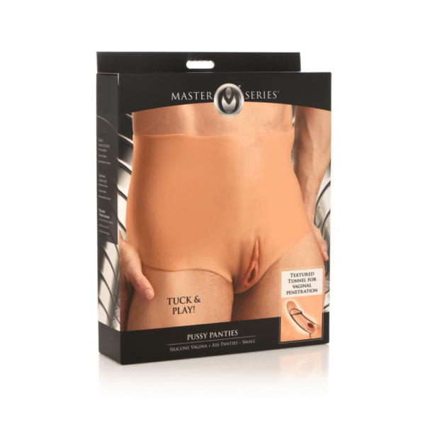 Pussy Panties - Silicone Vagina en Ass Panties - S - Afbeelding 2