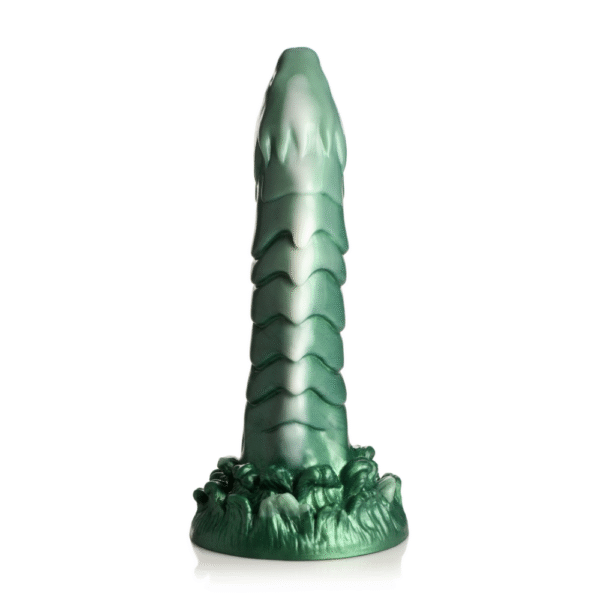 Cockness Monster - Lake Creature Silicone Dildo - Groen - Afbeelding 5