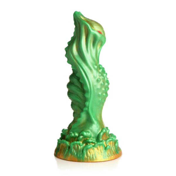 Nebula - Alien Siliconen Dildo - Groen - Afbeelding 5