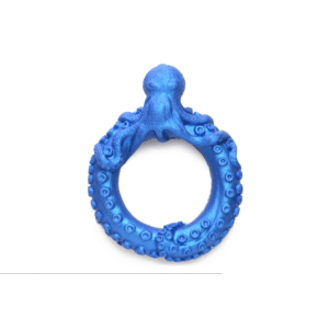 Poseidon's Octo-Ring - Siliconen Cockring - Blauw