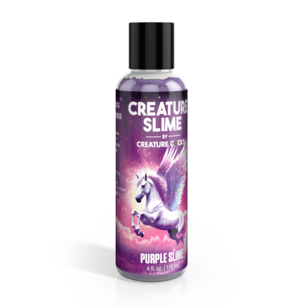Creature Slime - Paarse Slijm - Waterbasis Glijmiddel - 4 fl oz / 118 ml - Afbeelding 2