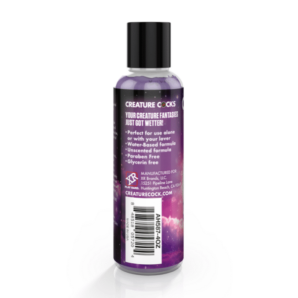 Creature Slime - Paarse Slijm - Waterbasis Glijmiddel - 4 fl oz / 118 ml - Afbeelding 4