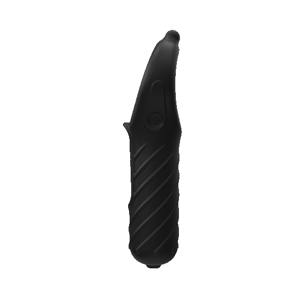 Vibe - Edge - Vibrerende Cockring en Bullet - Zwart - Afbeelding 4