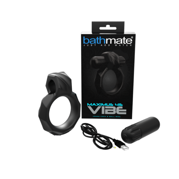 Vibe - Maximus 45 - Vibrerende Ballstrap en Cockring - 1,77 / 4,5 cm - Afbeelding 2