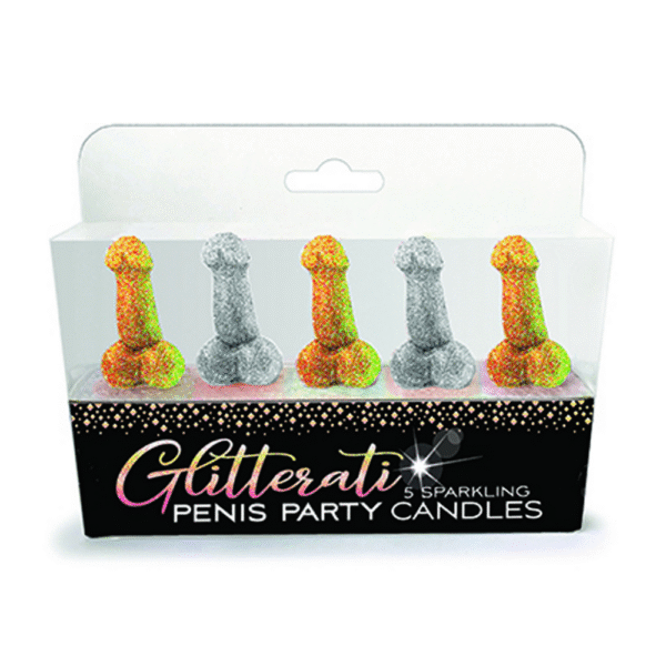 Glitterati - Penis Kaarsen Set - Afbeelding 2