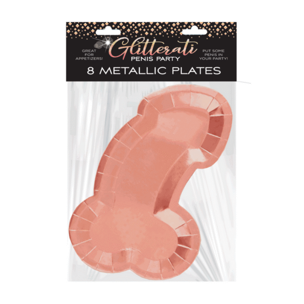 Glitterati - Penis - 8 Borden - Roségoud - Afbeelding 2