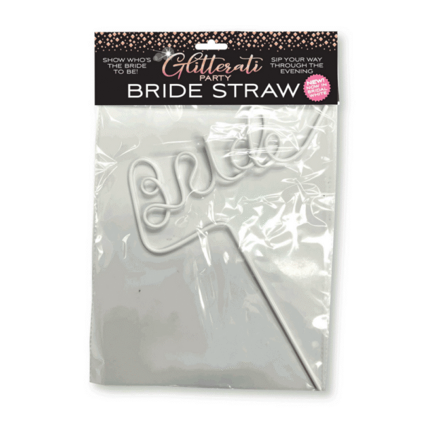 Glitterati - Bruid Rietje - Wit - Afbeelding 2