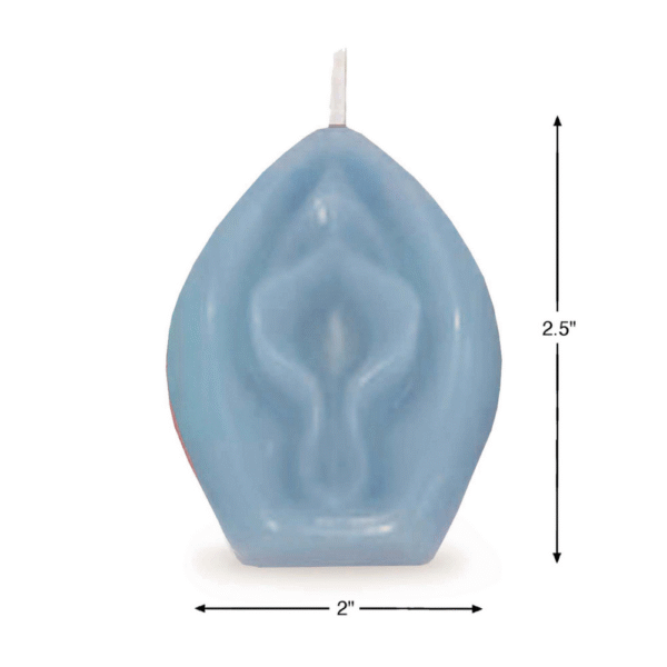 Eden’s Candle - Vanille Geurende Vagina - Blauw - Afbeelding 3