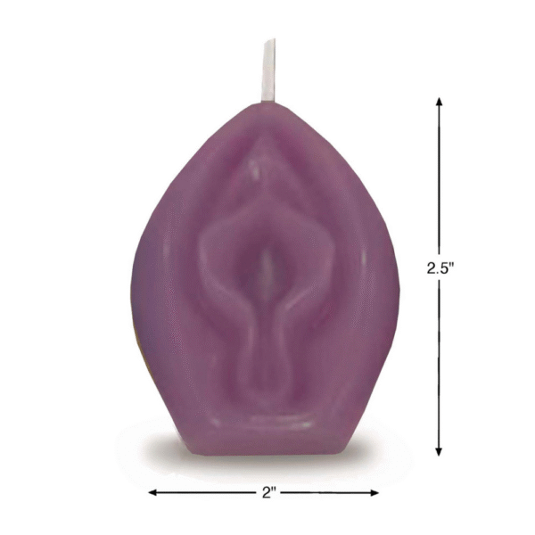 Eden's Candle - Vanille Geurige Vagina - Aubergine - Afbeelding 3
