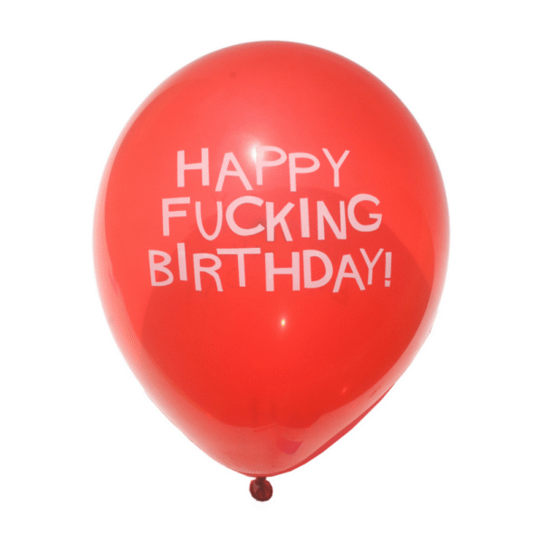 X-Rated Verjaardag - Ballonnen - Afbeelding 3