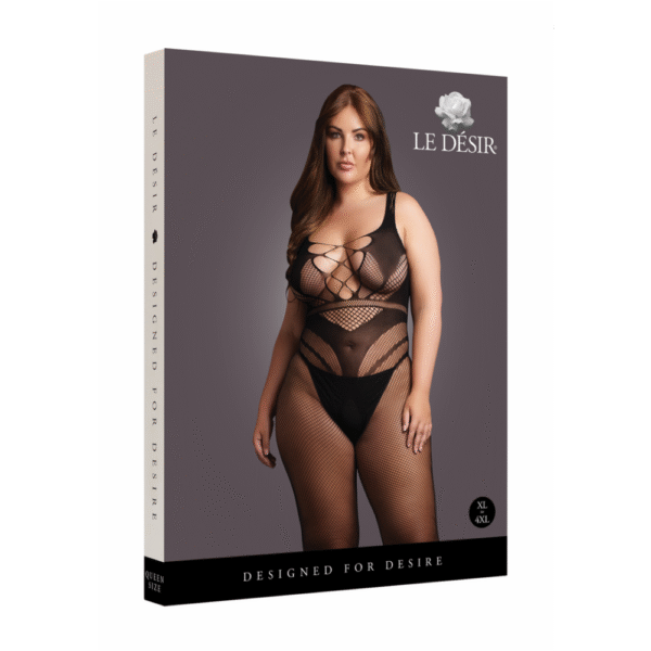 Bodystocking met Accentuated Lines - OSX - Zwart - Afbeelding 2