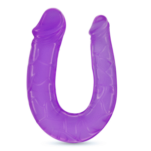 Double Trouble - Double Dildo - 10,6 / 27 cm - Paars