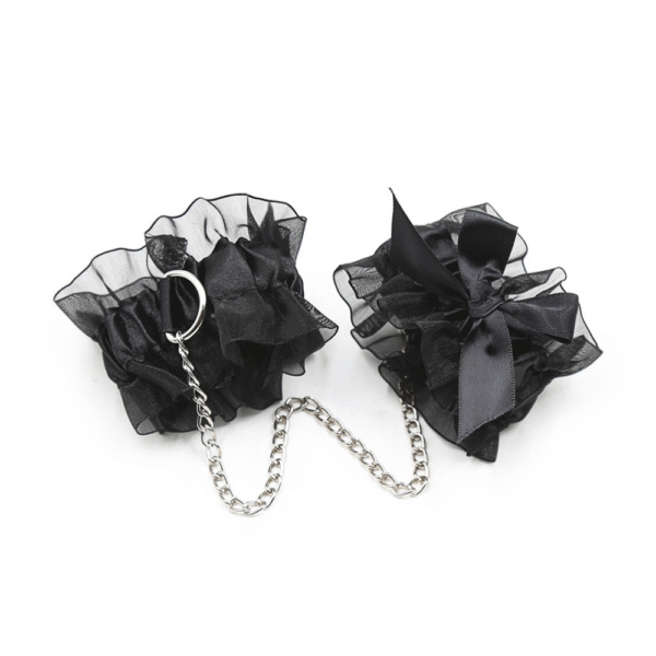 Lace Me Up - Bondage Lacy Set - Zwart - Afbeelding 4