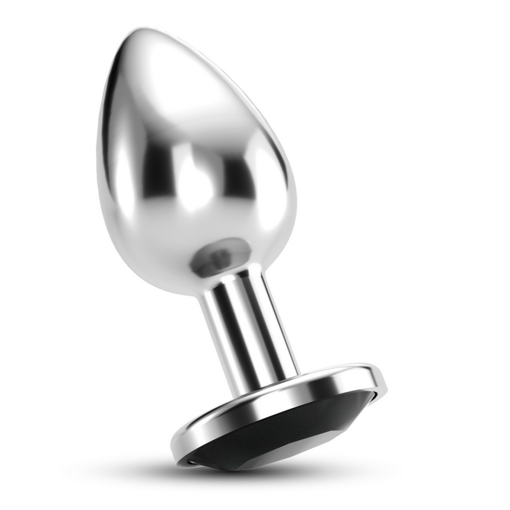 Bijou - Anale Sieraad Plug - Medium - Zwart